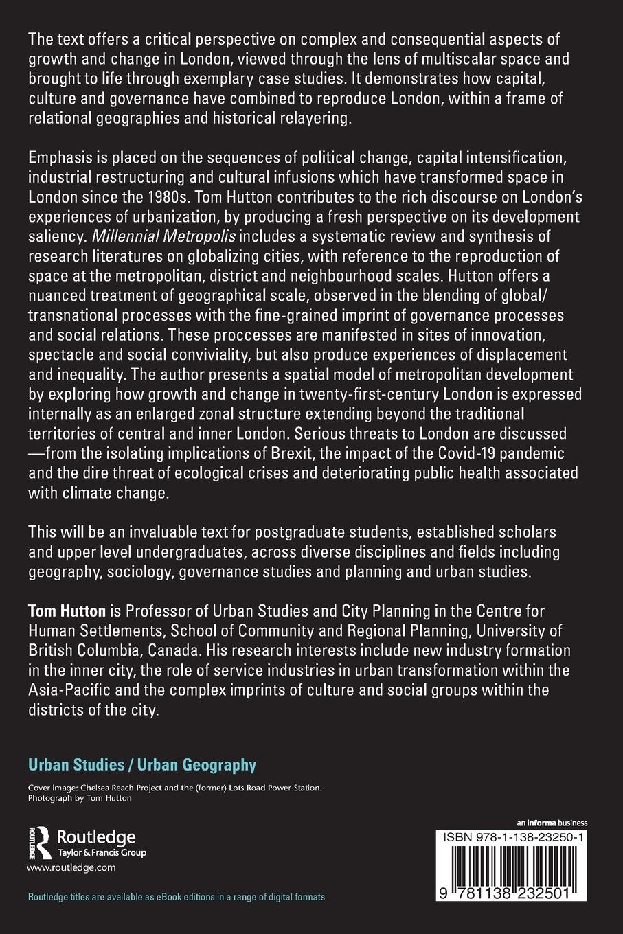 Rückseitencover Millennial Metropolis