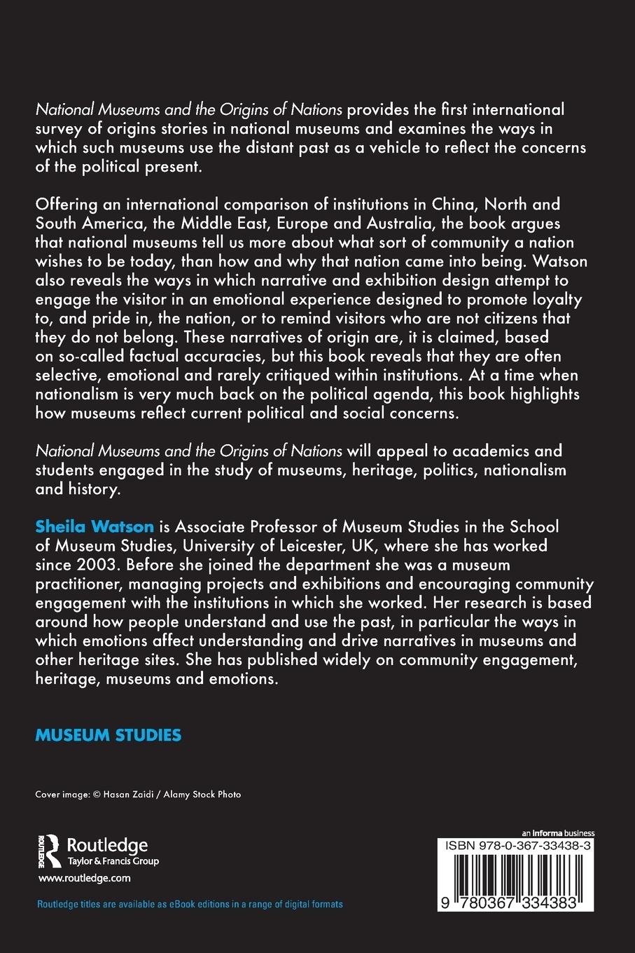 Rückseitencover National Museums and the Origins of Nations