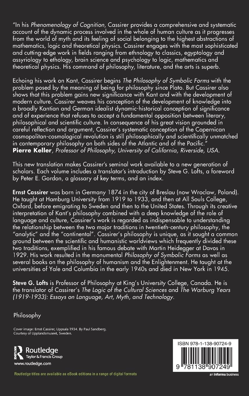 Rückseitencover The Philosophy of Symbolic Forms, Volume 3