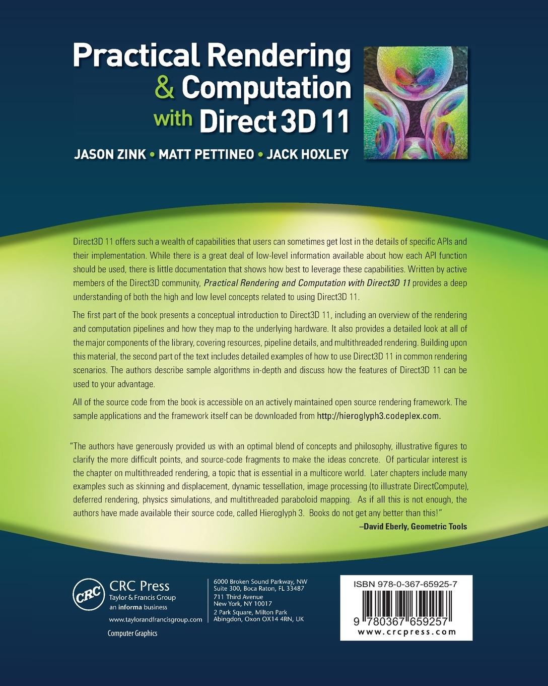 Rückseitencover Practical Rendering and Computation with Direct3D 11