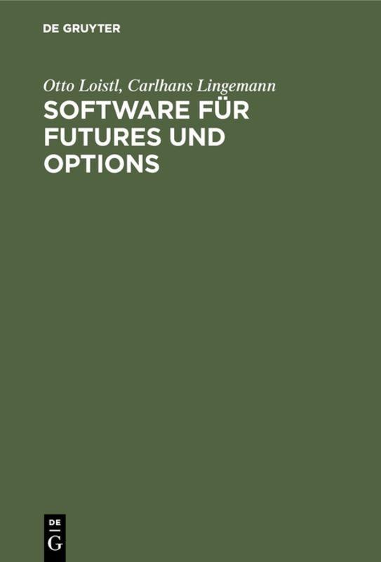 Vorderes Coverbild Software für Futures und Options
