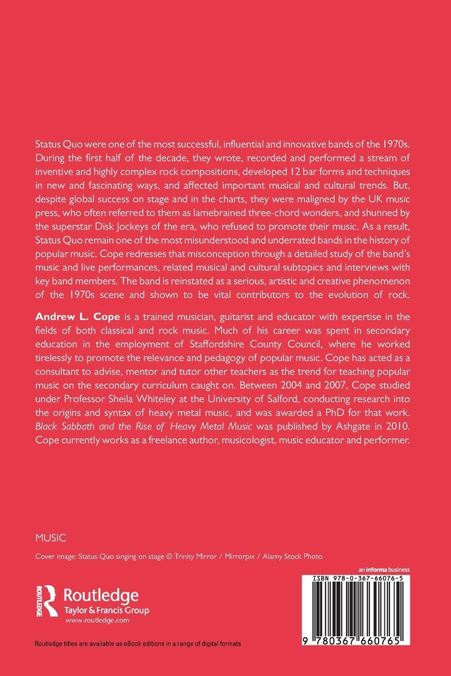 Rückseitencover Status Quo