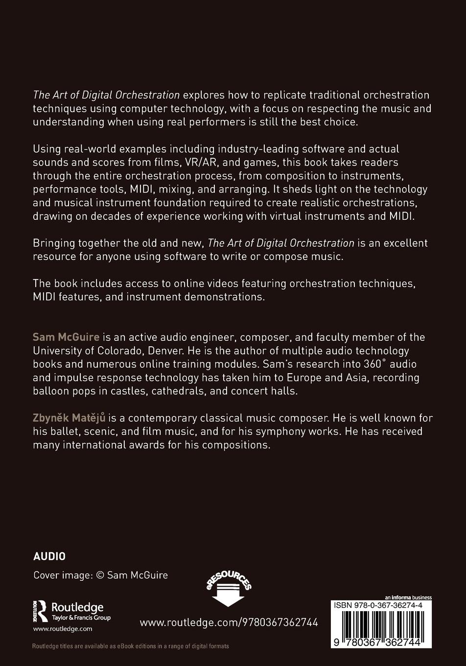 Rückseitencover The Art of Digital Orchestration