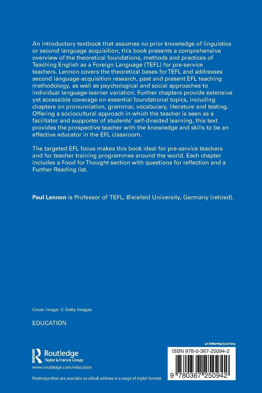 Rückseitencover The Foundations of Teaching English as a Foreign Language
