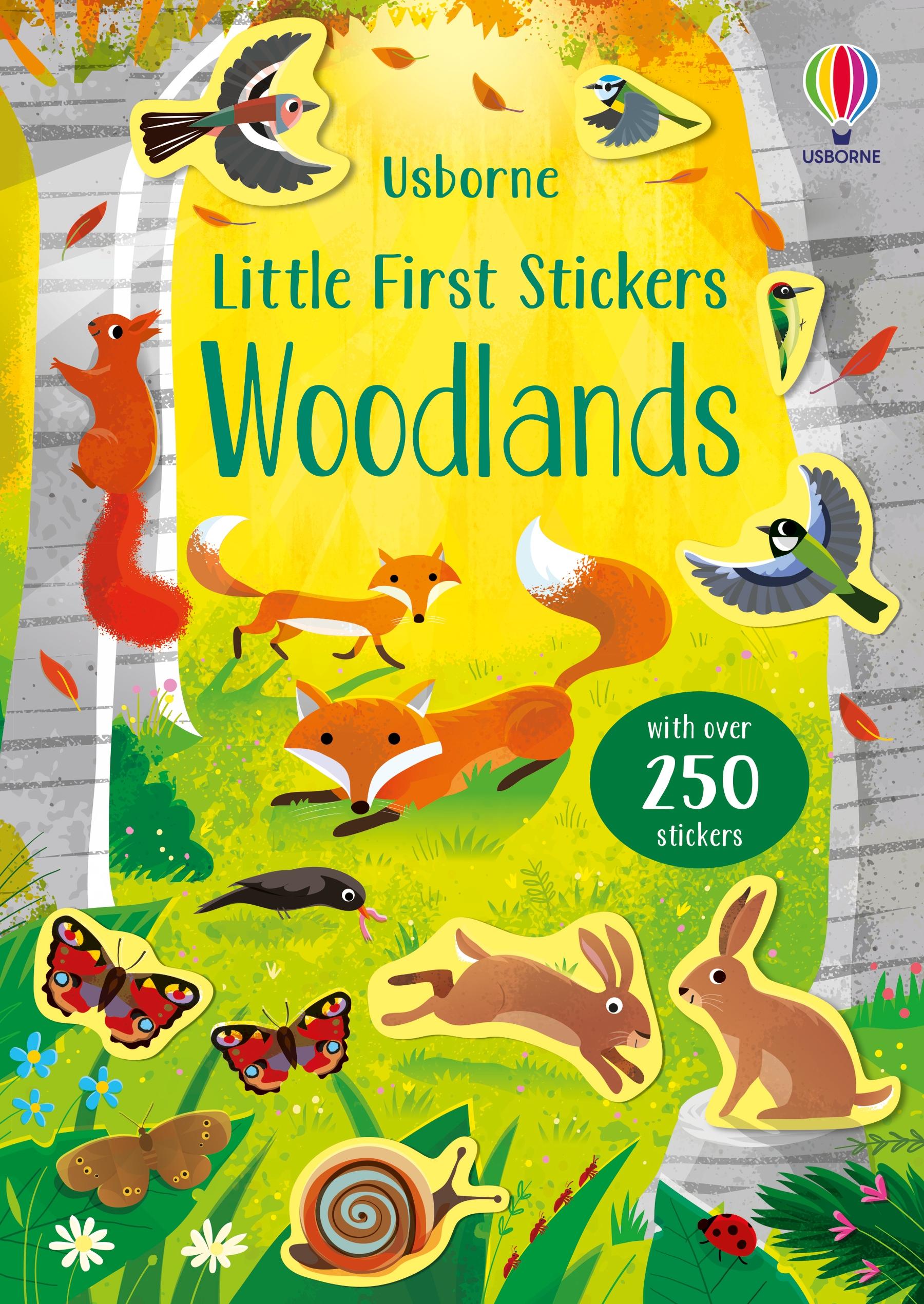 Vorderes Coverbild Little First Stickers Woodlands