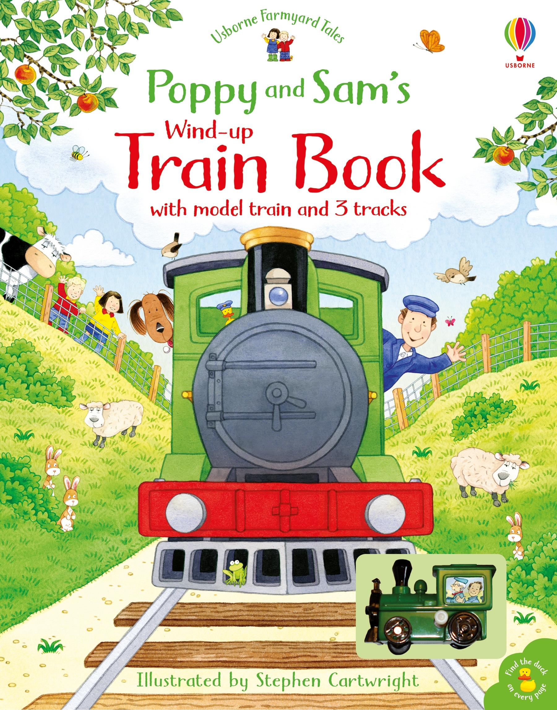 Vorderes Coverbild Poppy and Sam's Wind-up Train Book