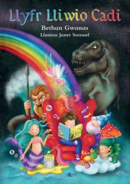 Vorderes Coverbild Llyfr Lliwio Cadi