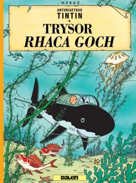 Vorderes Coverbild Cyfres Anturiaethau Tintin: Trysor Rhaca Goch