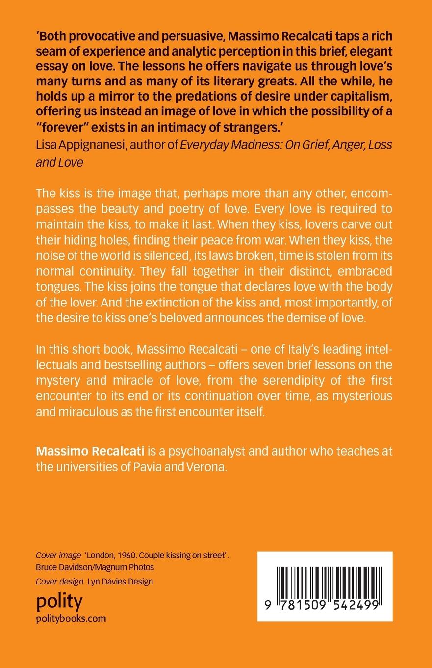 Rückseitencover The Enduring Kiss