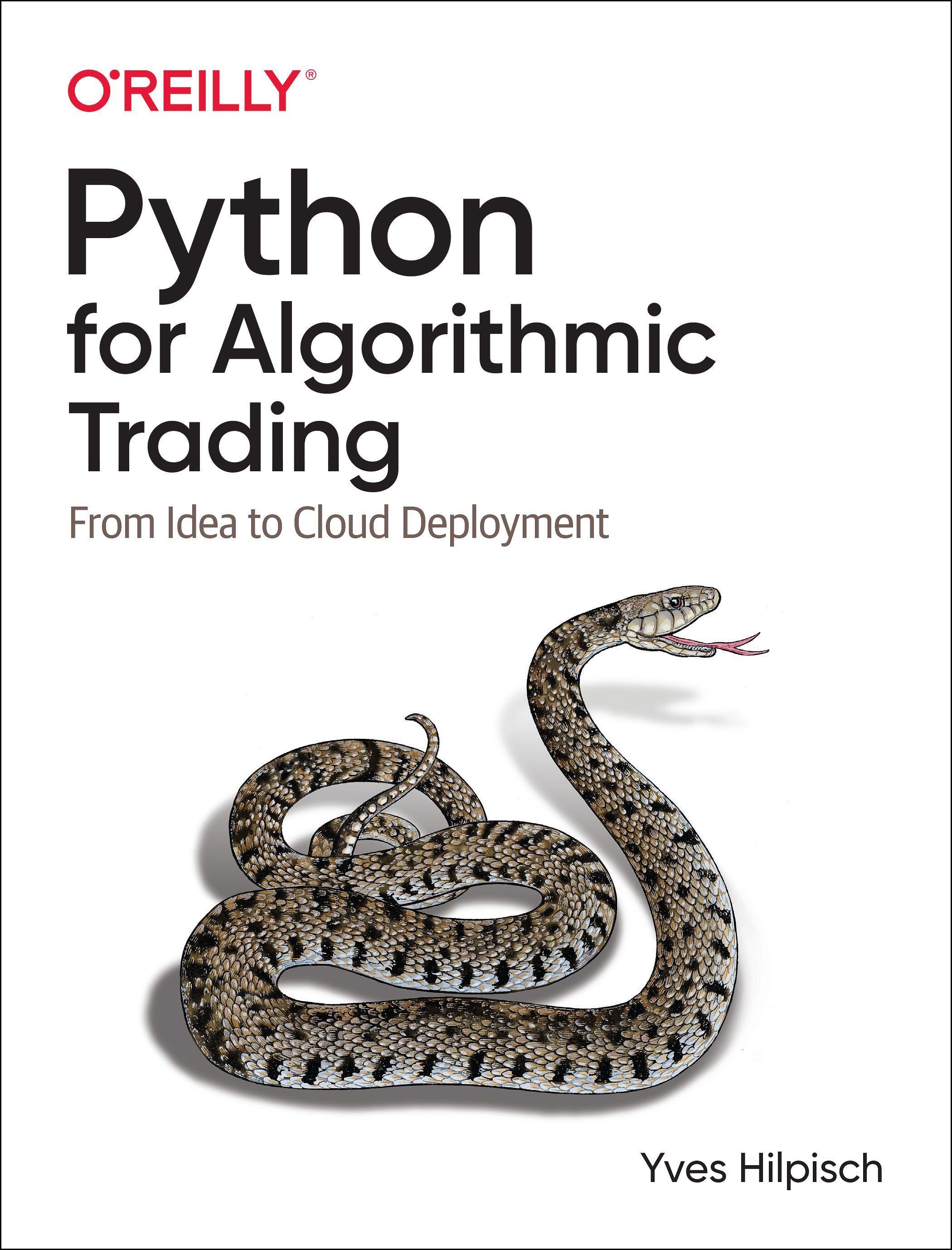 Vorderes Coverbild Python for Algorithmic Trading