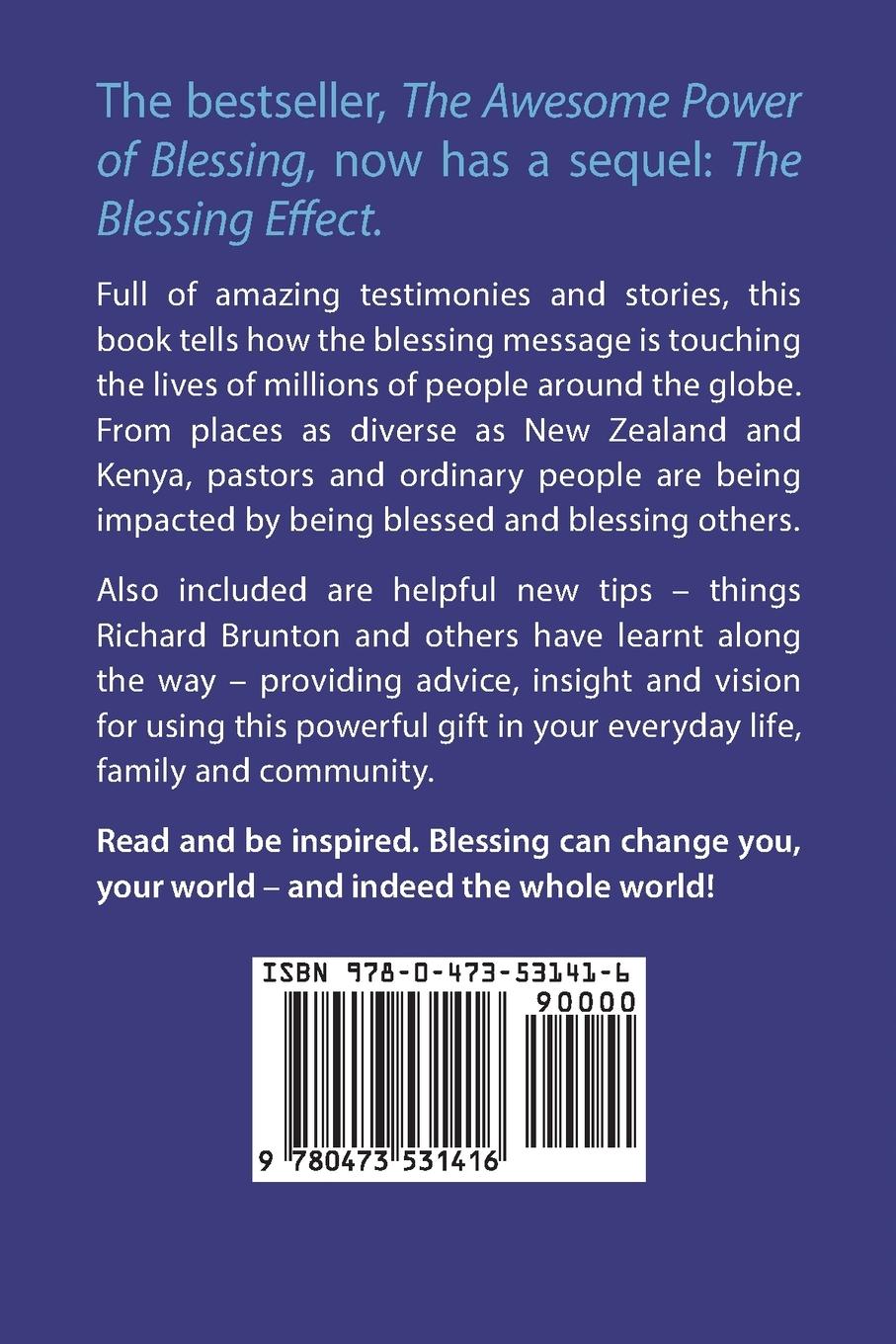 Rückseitencover The Blessing Effect