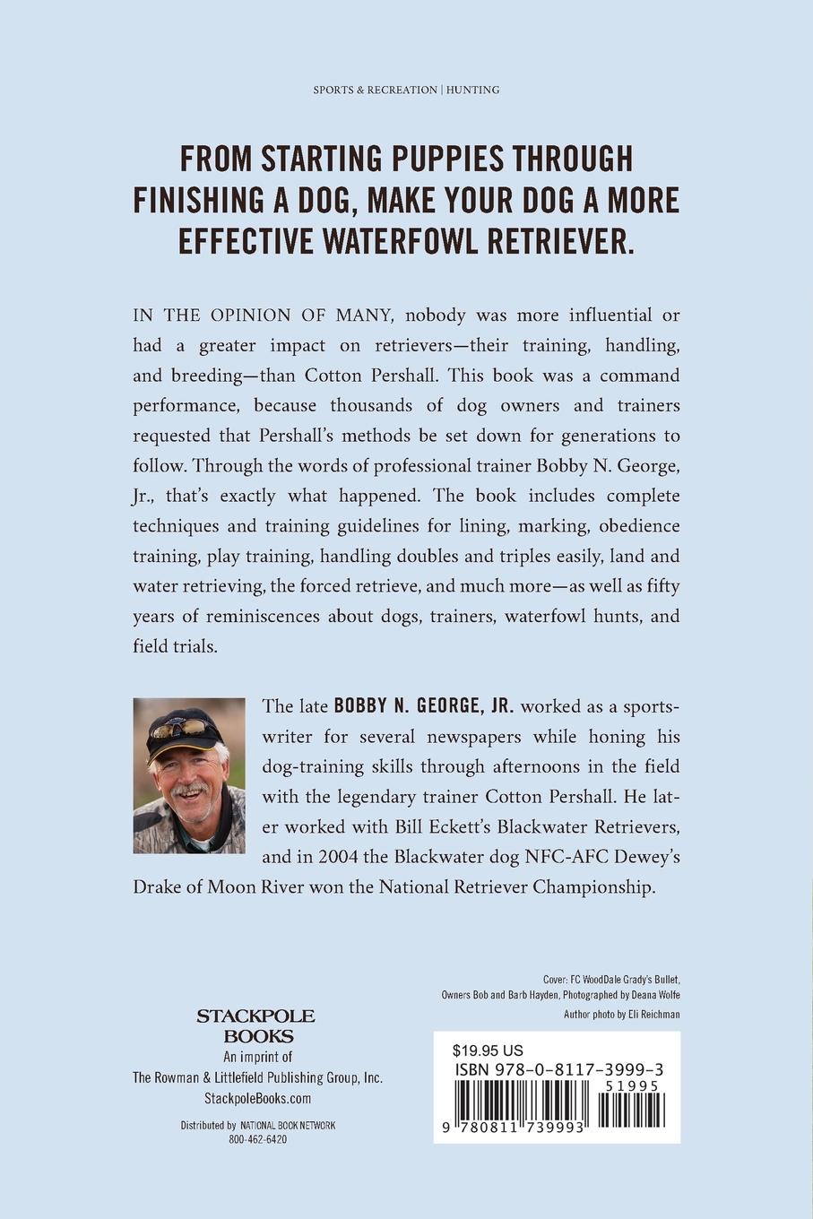 Rückseitencover Training Retrievers