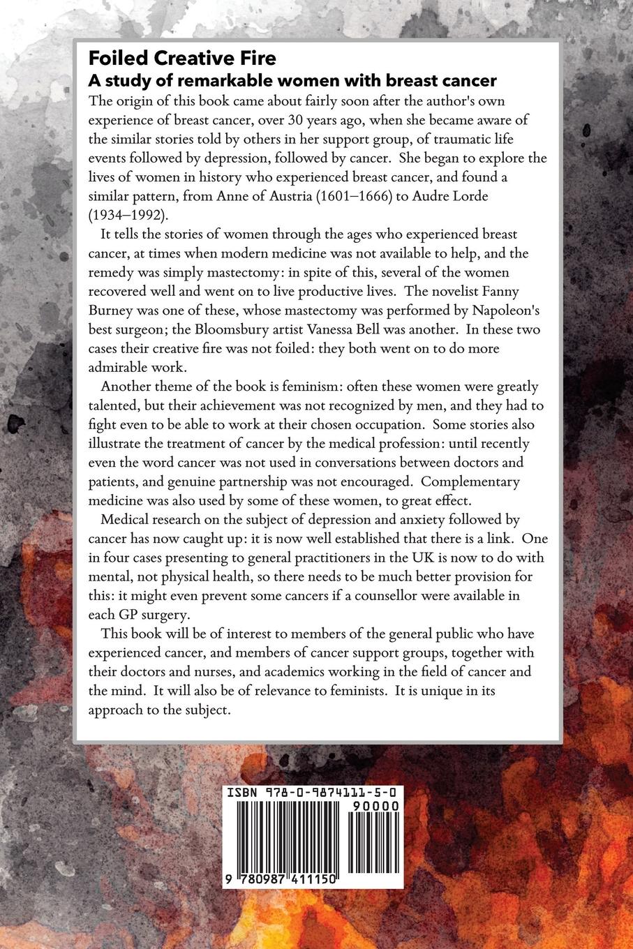 Rückseitencover Foiled Creative Fire