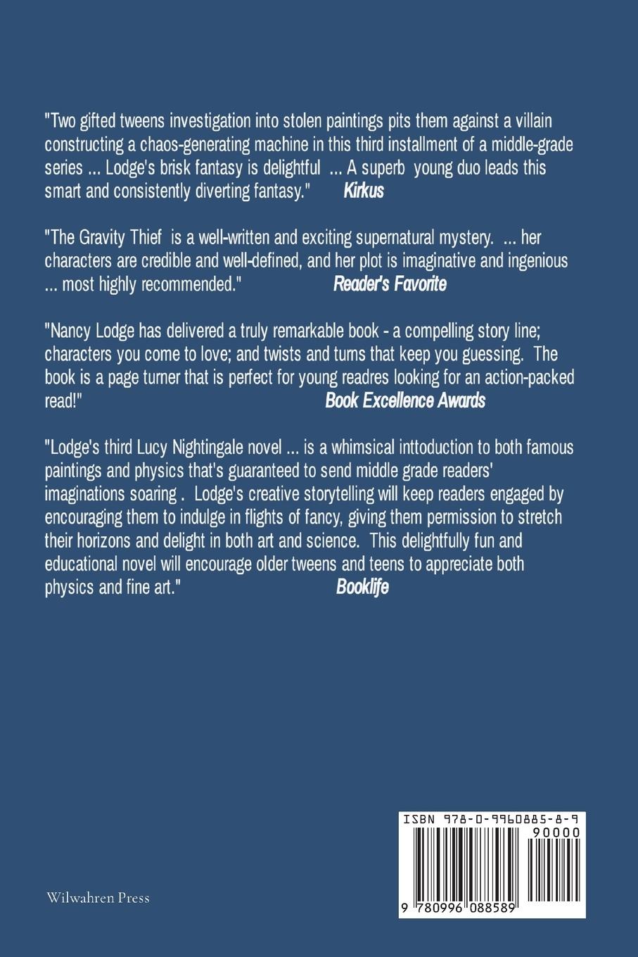 Rückseitencover The Gravity Thief