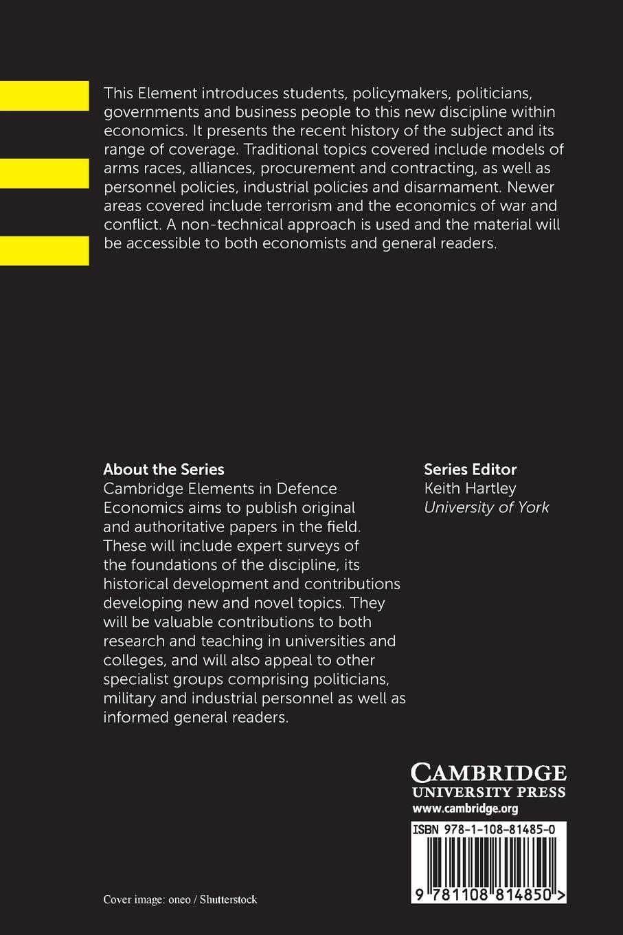 Rückseitencover Defence Economics
