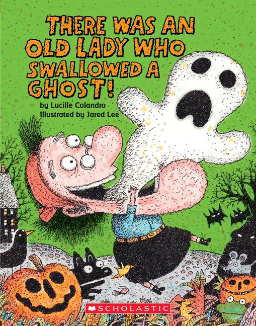 Vorderes Coverbild There Was an Old Lady Who Swallowed a Ghost! (Board Book)