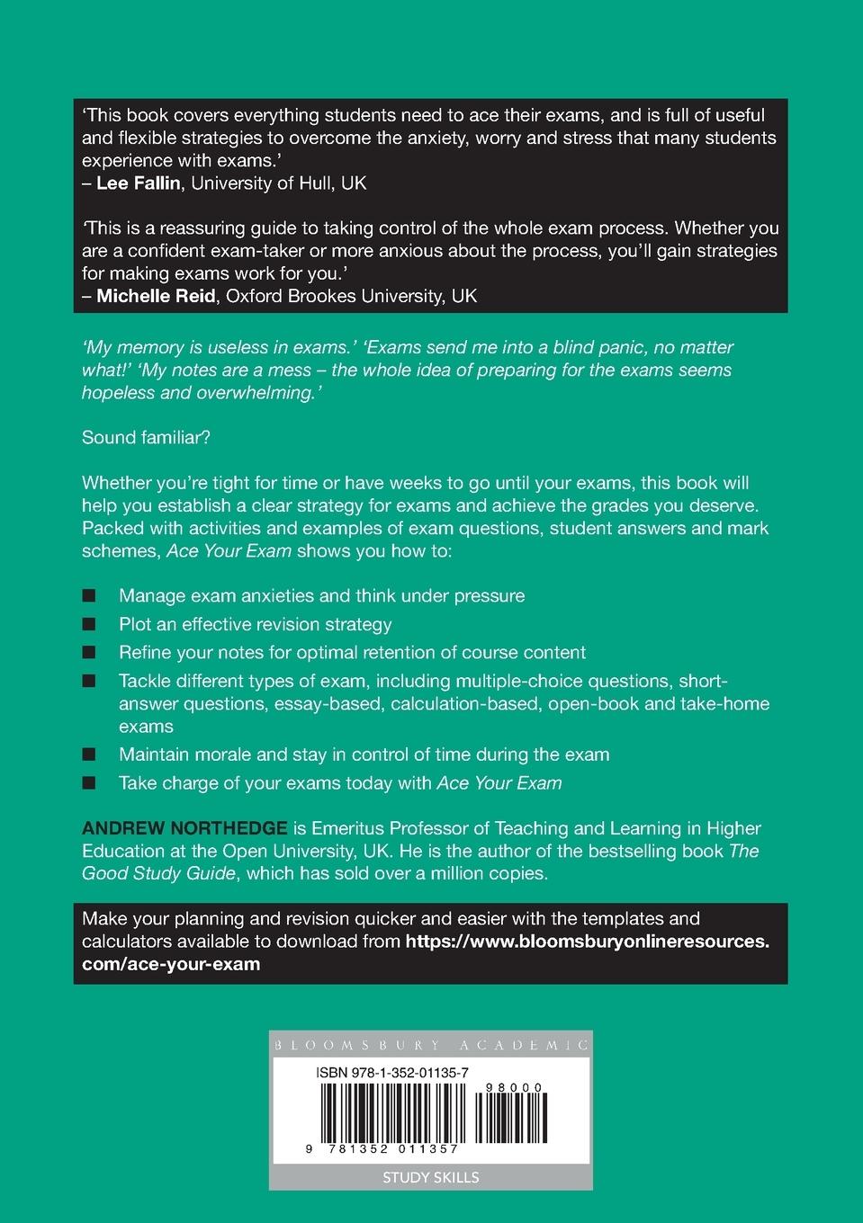 Rückseitencover Ace Your Exam