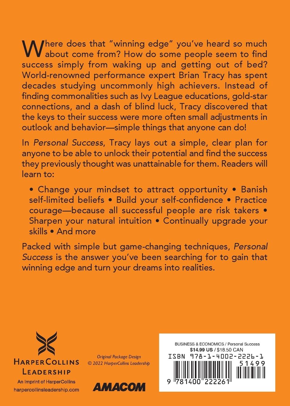 Rückseitencover Personal Success