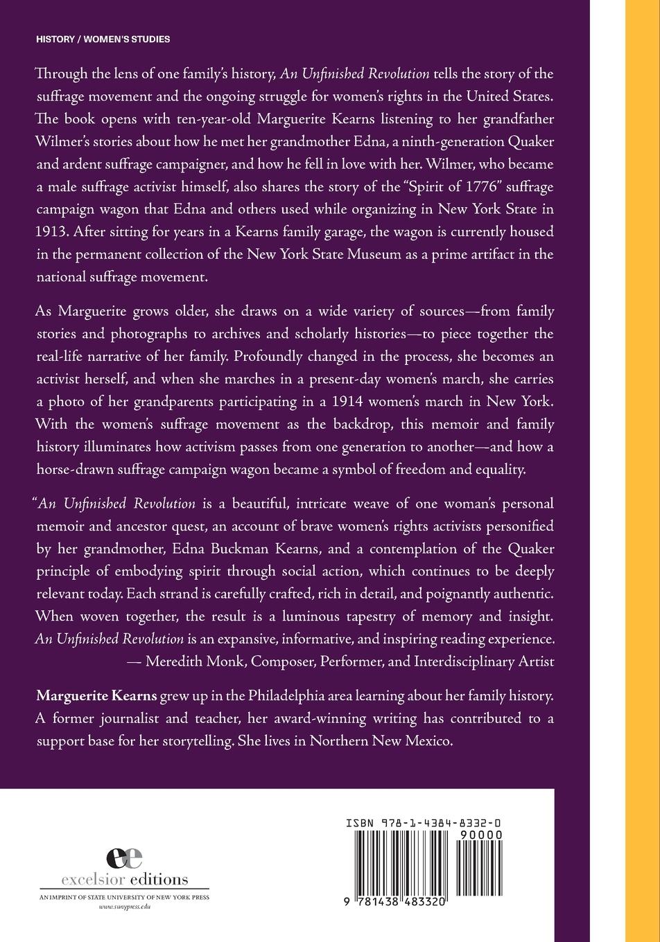 Rückseitencover An Unfinished Revolution