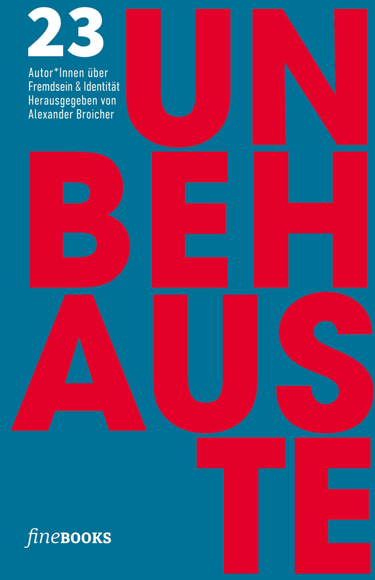 Vorderes Coverbild UNBEHAUSTE 1