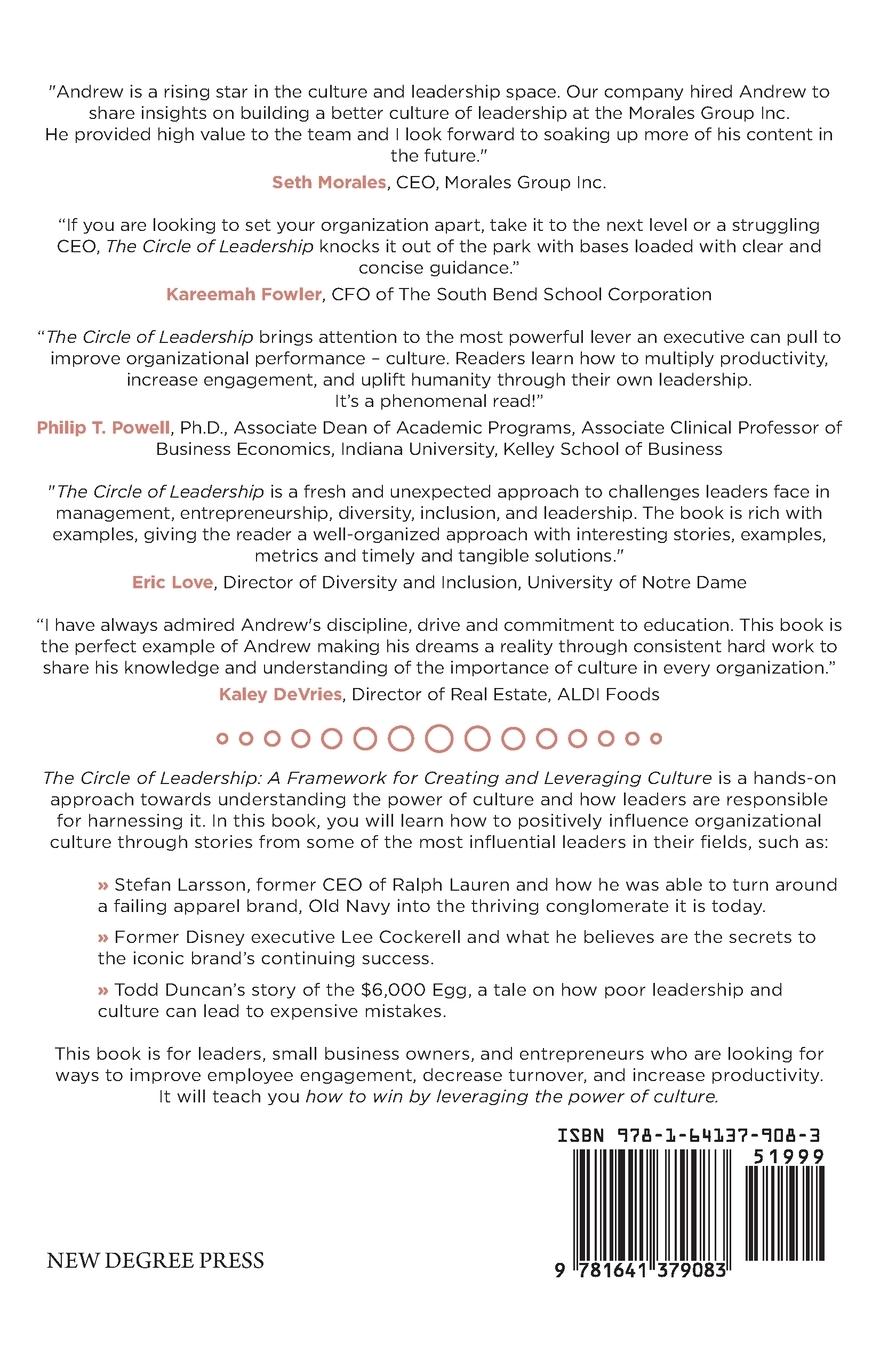 Rückseitencover The Circle of Leadership