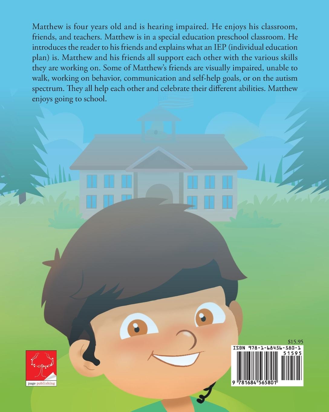 Rückseitencover Matthew's Special Education Preschool Classroom