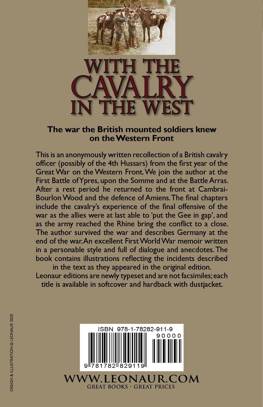 Rückseitencover With the Cavalry in the West