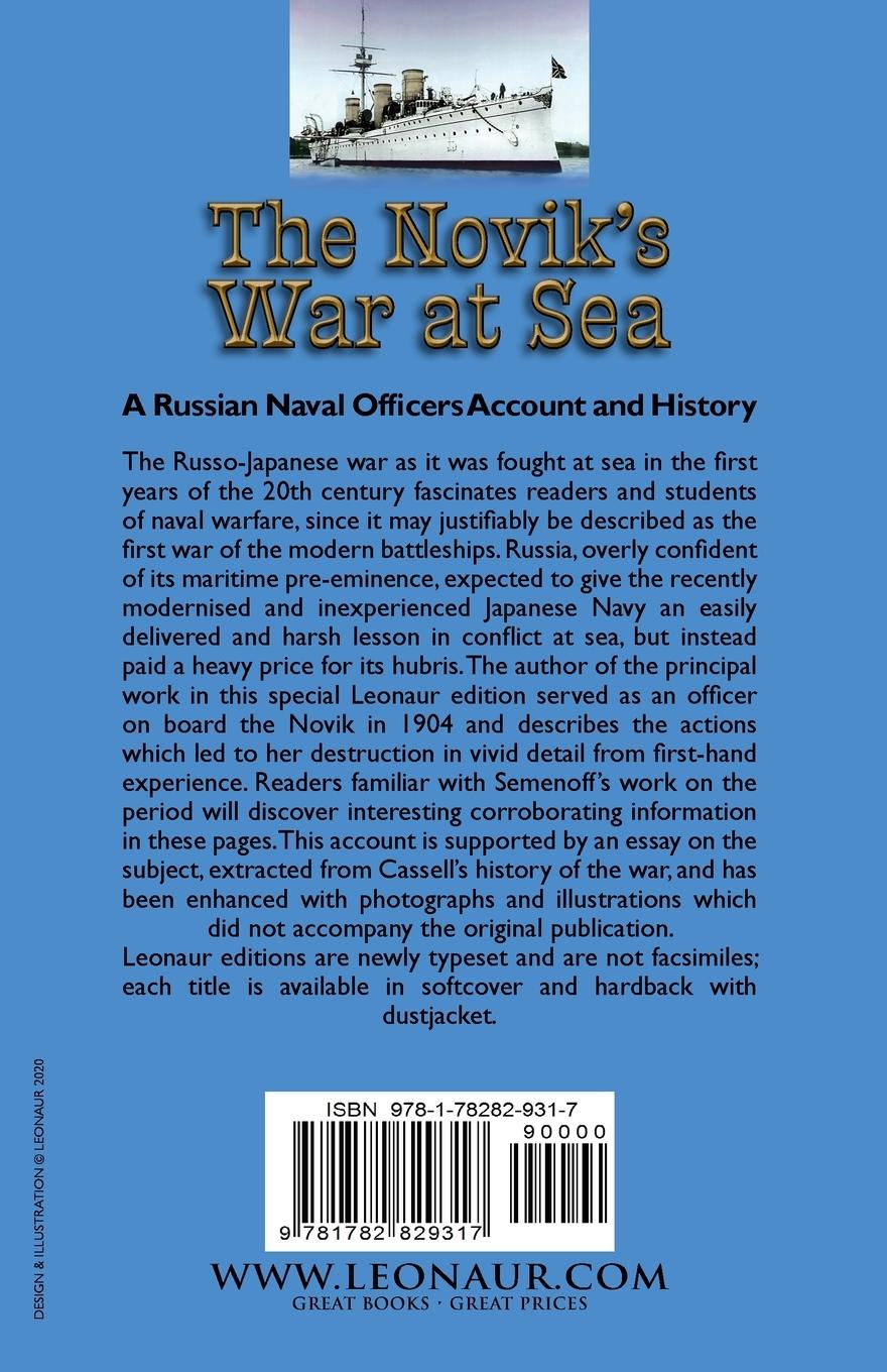 Rückseitencover The Novik's War at Sea