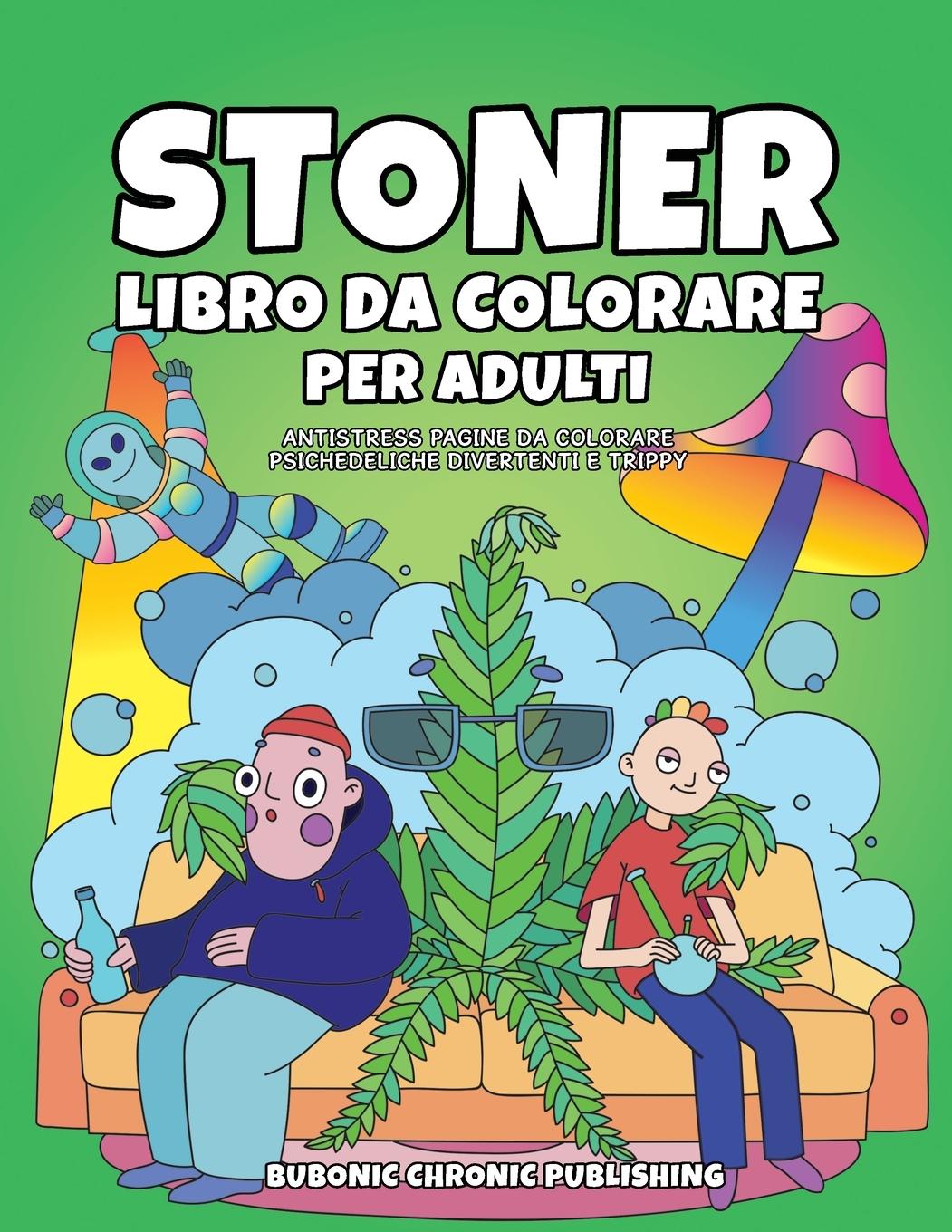 Vorderes Coverbild Stoner libro da colorare per adulti