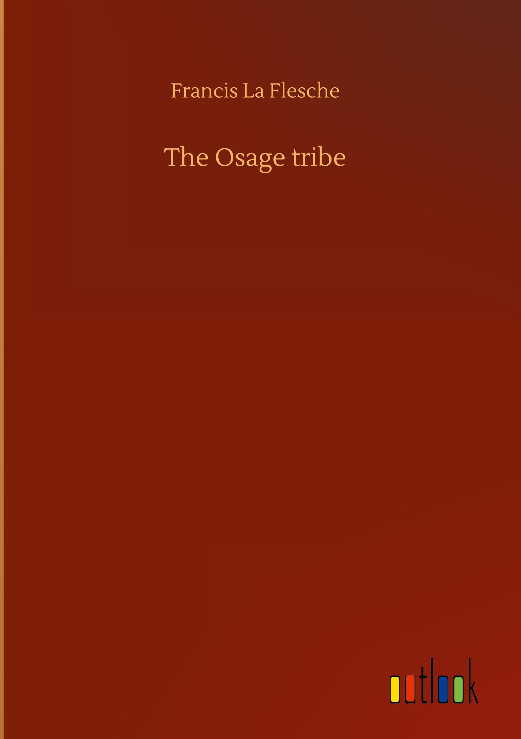 Vorderes Coverbild The Osage tribe