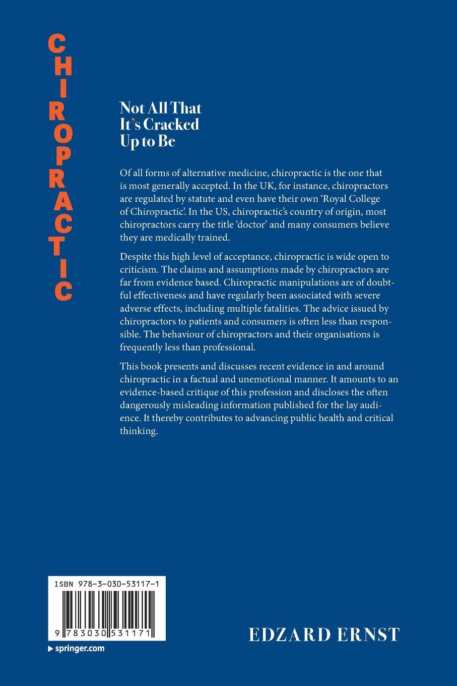 Rückseitencover Chiropractic