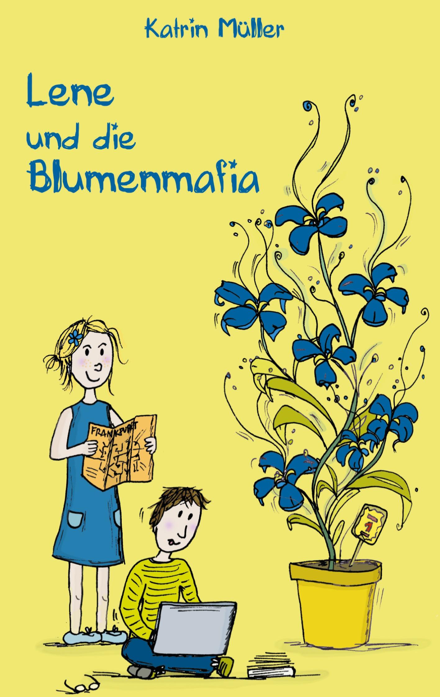 Vorderes Coverbild Lene und die Blumenmafia