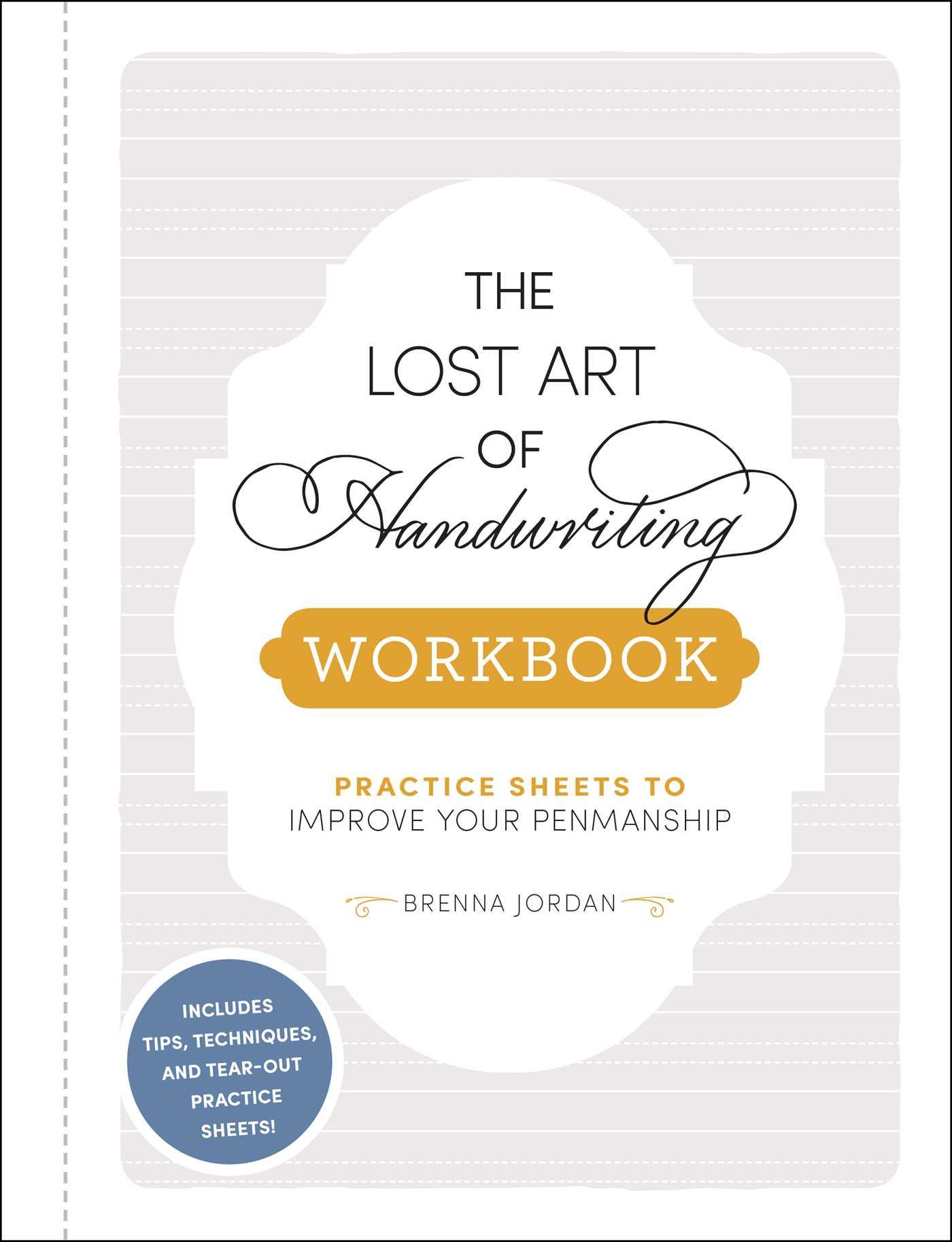 Vorderes Coverbild The Lost Art of Handwriting Workbook