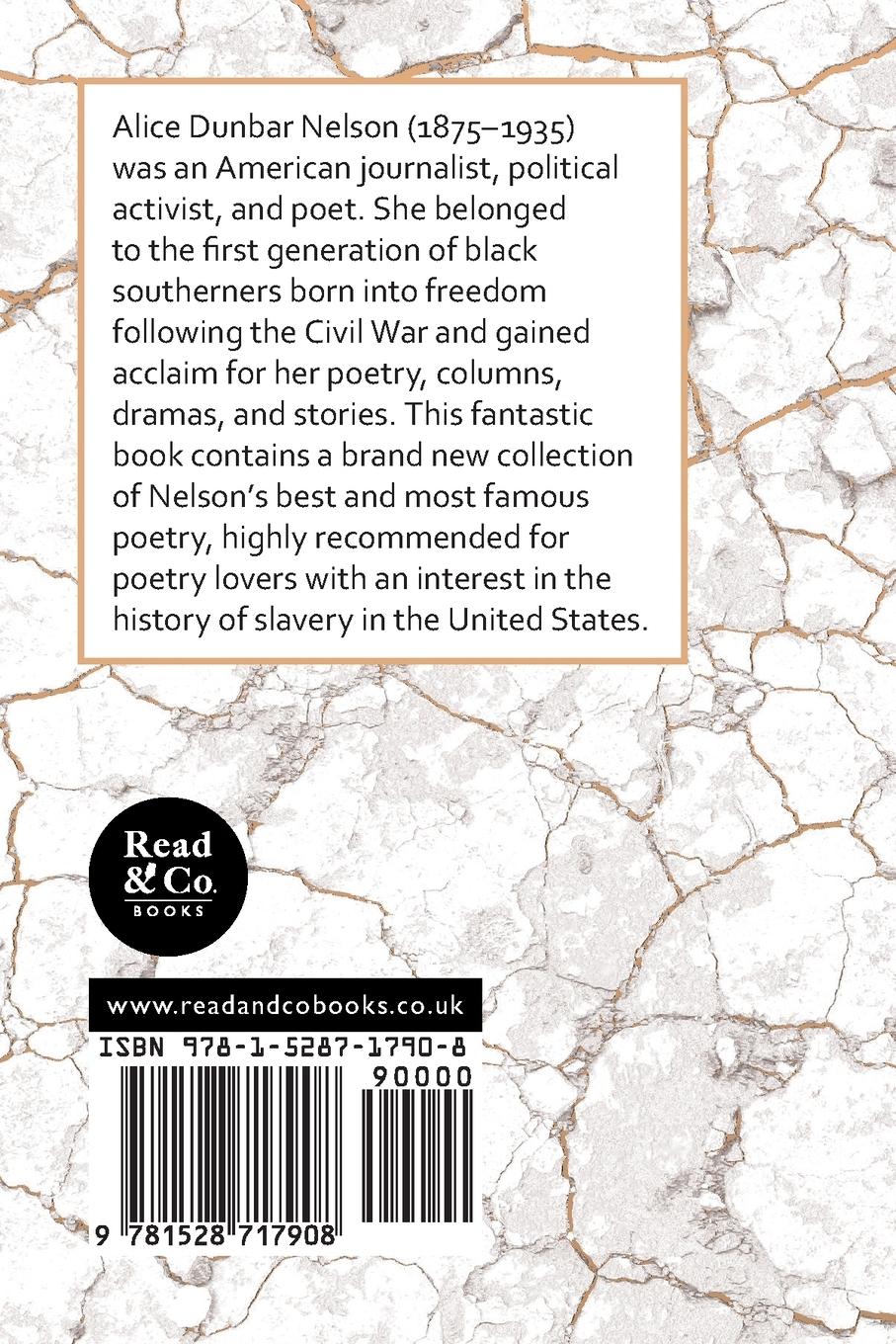 Rückseitencover All These Things the Old Tales Tell - The Selected Poetry of Alice Dunbar Nelson
