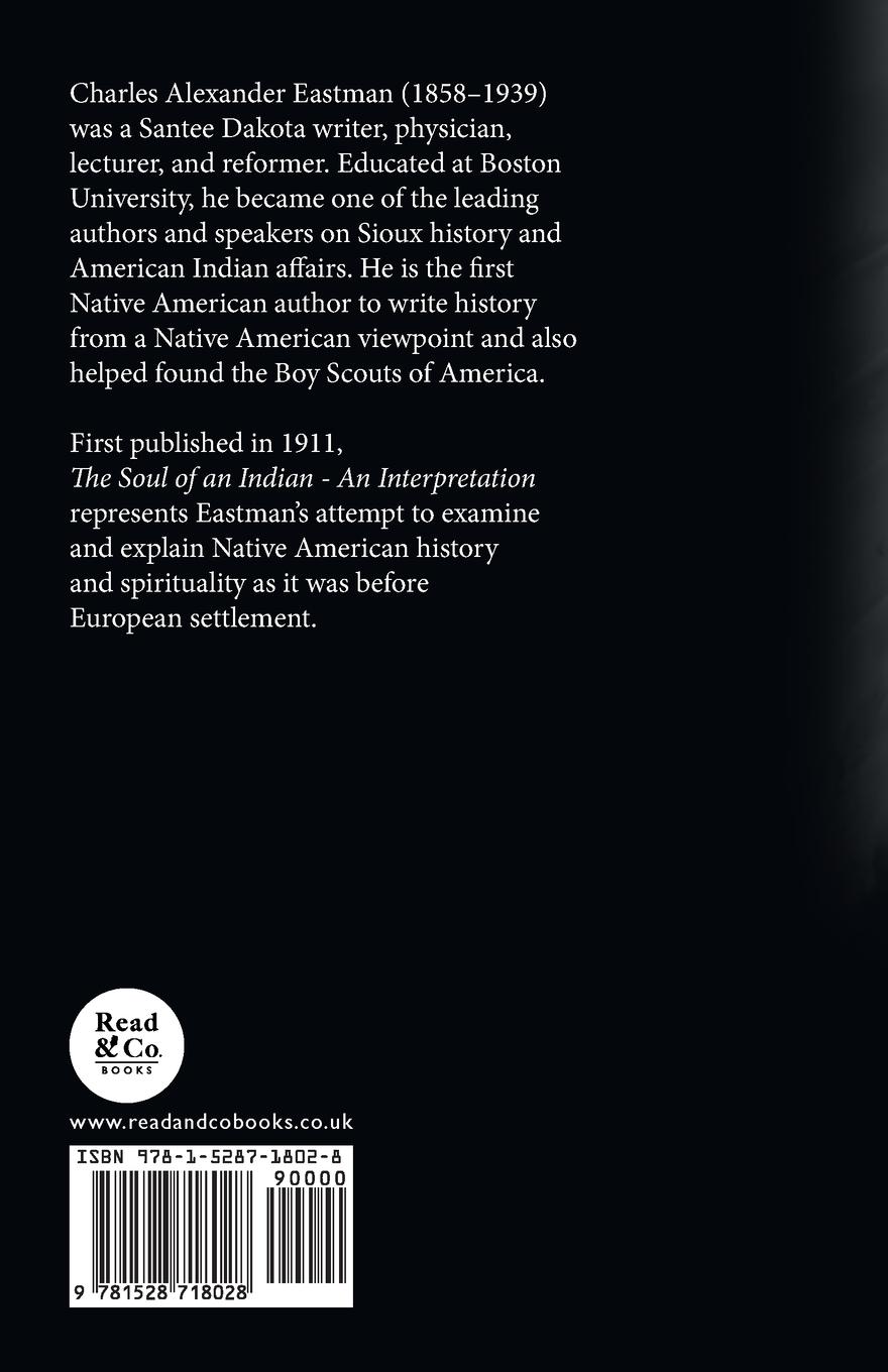 Rückseitencover The Soul of an Indian