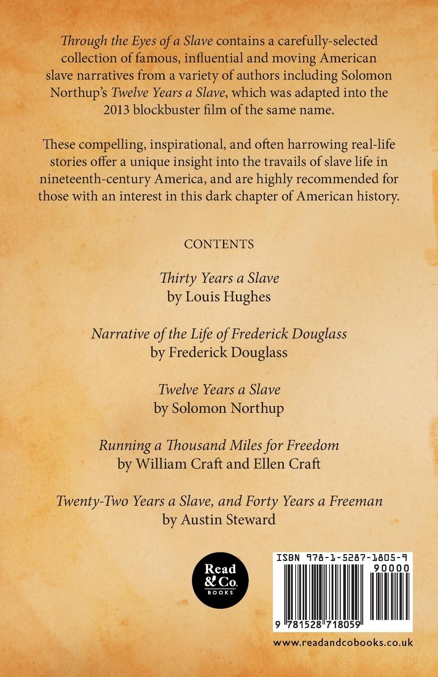 Rückseitencover Through the Eyes of a Slave - Written Accounts of American Slavery