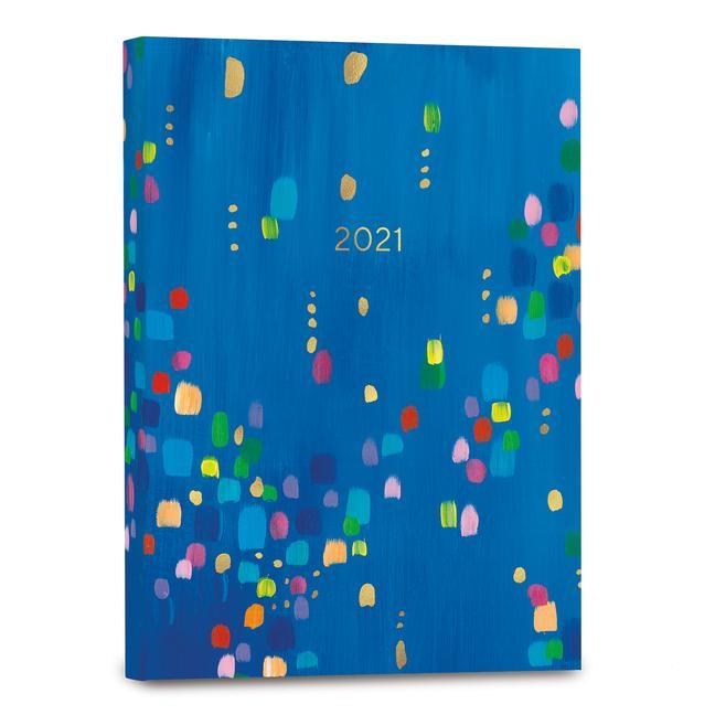 Vorderes Coverbild FRESH COLORFUL STARDUST 2021 WEEKLY PLAN