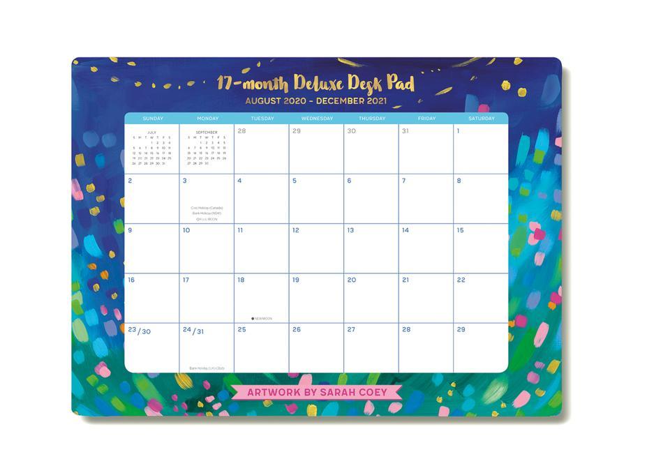 Vorderes Coverbild COLOR LOVE 2021 DESK PAD