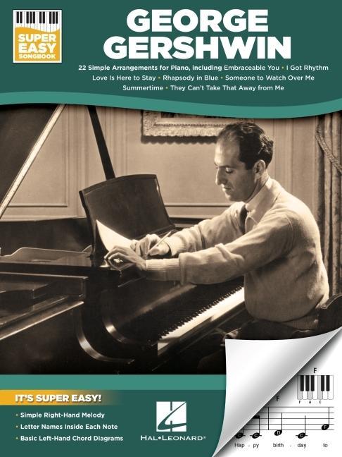 Vorderes Coverbild George Gershwin - Super Easy Songbook