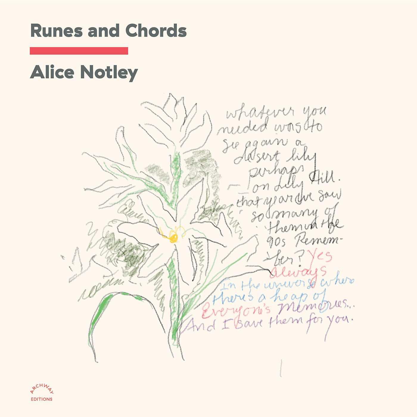 Vorderes Coverbild Runes and Chords