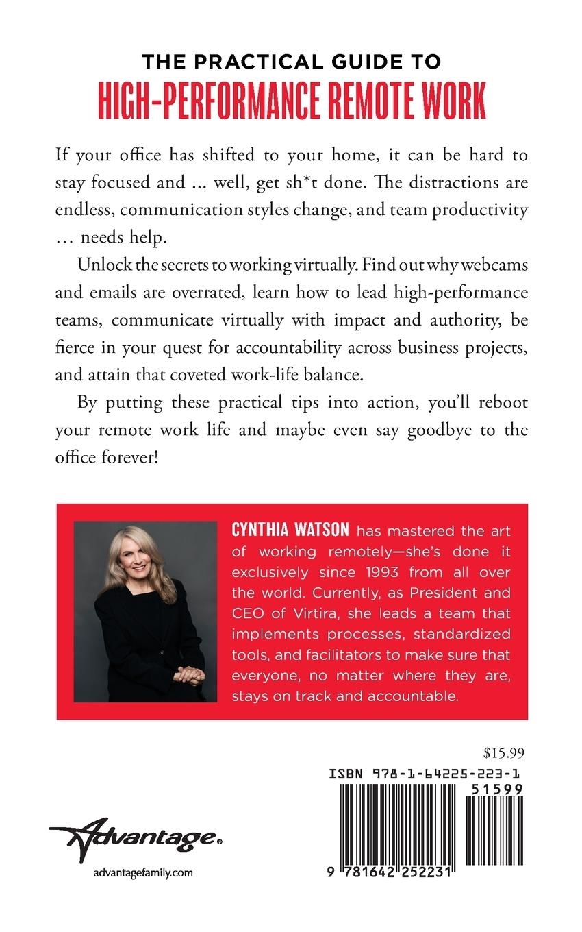 Rückseitencover How to Work from Home and Actually Get Sh*t Done