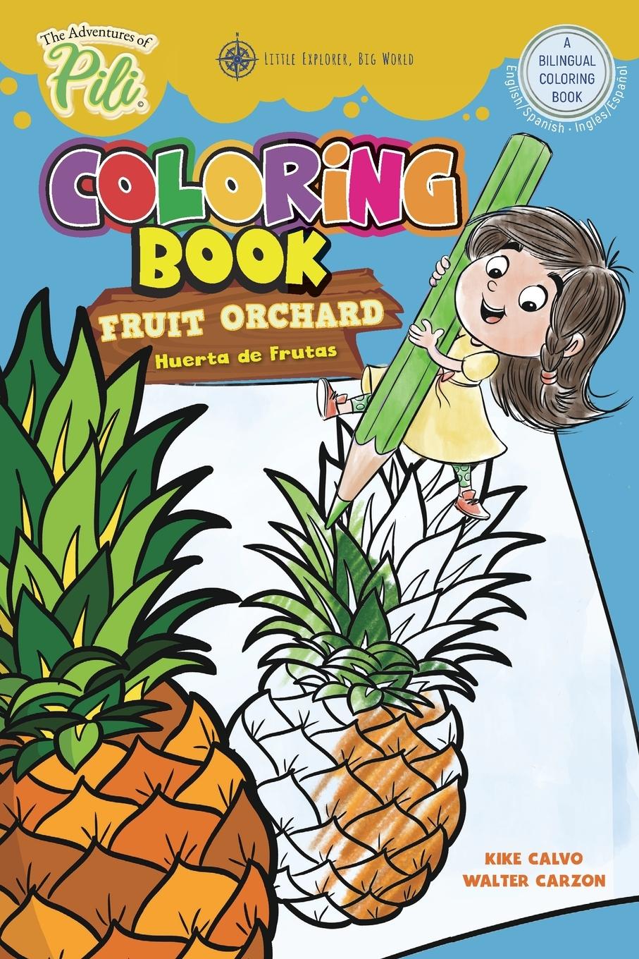 Vorderes Coverbild The Adventures of Pili Coloring Book