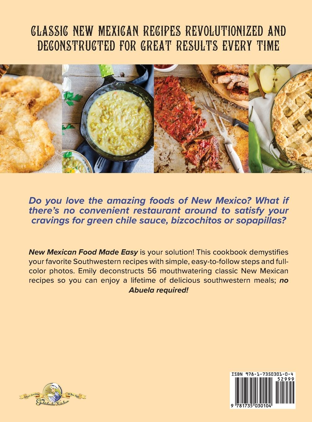Rückseitencover New Mexican Food Made Easy