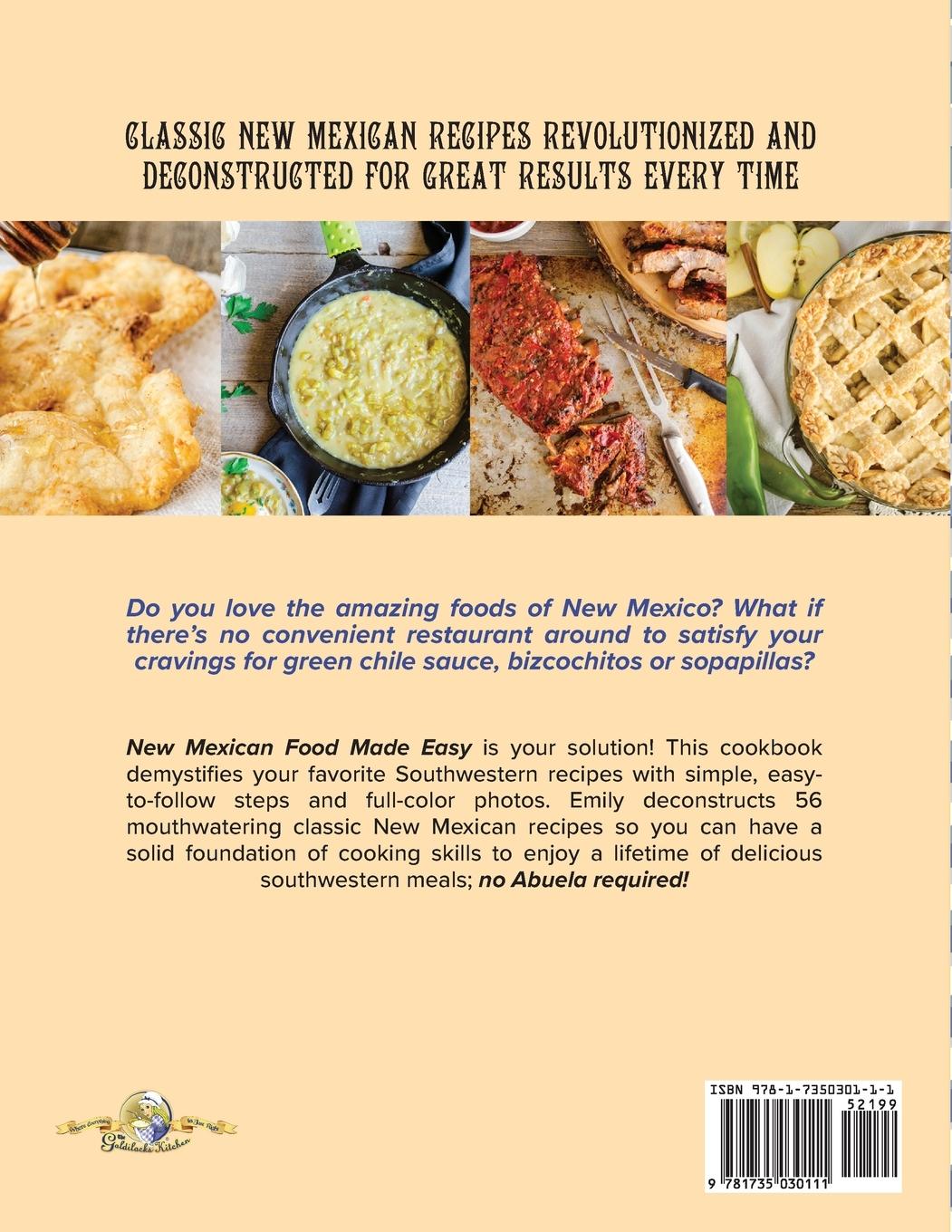 Rückseitencover New Mexican Food Made Easy