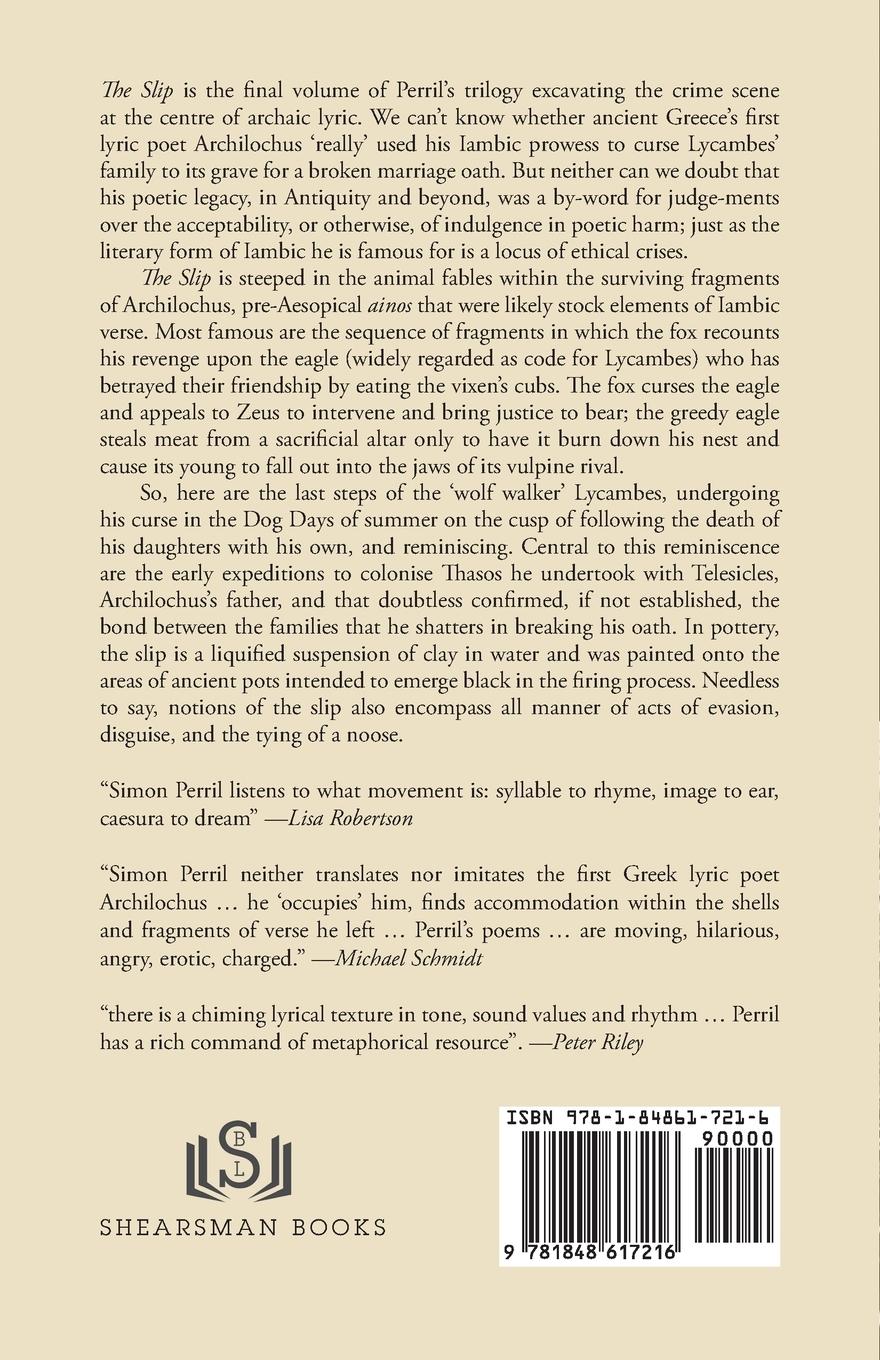 Rückseitencover The Slip