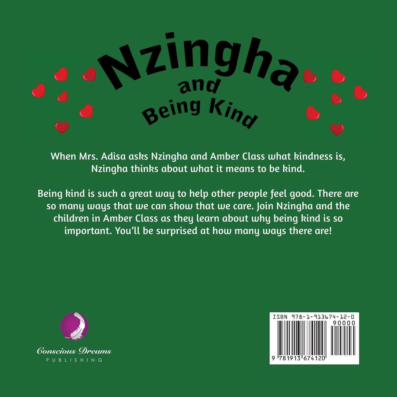 Rückseitencover Nzingha and Being Kind