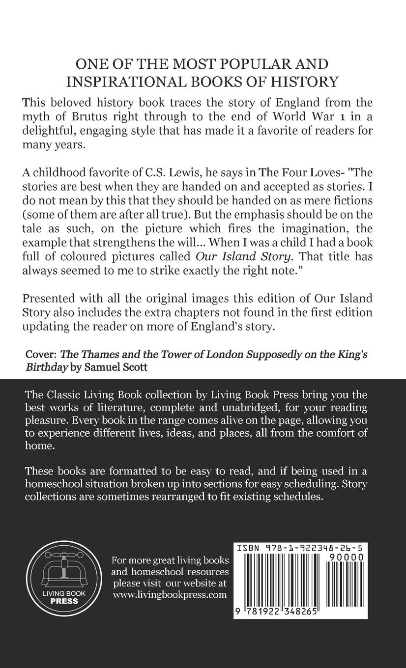 Rückseitencover Our Island Story (b&w)