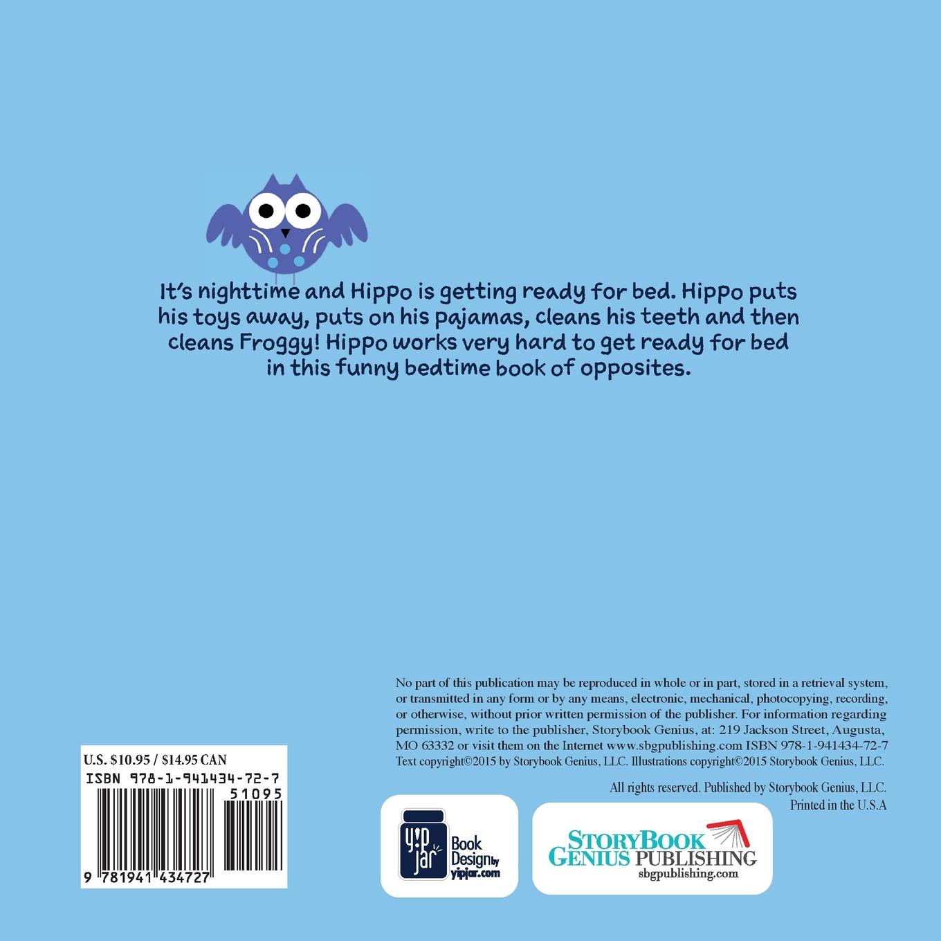 Rückseitencover The Dichotomous Hippopotamus Goes to Bed