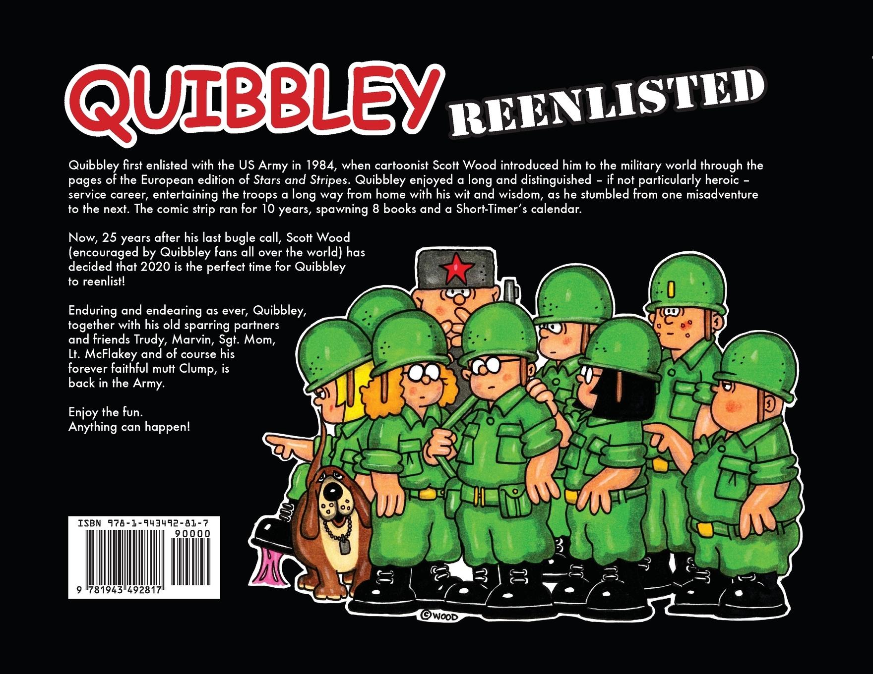 Rückseitencover Quibbley Reenlisted