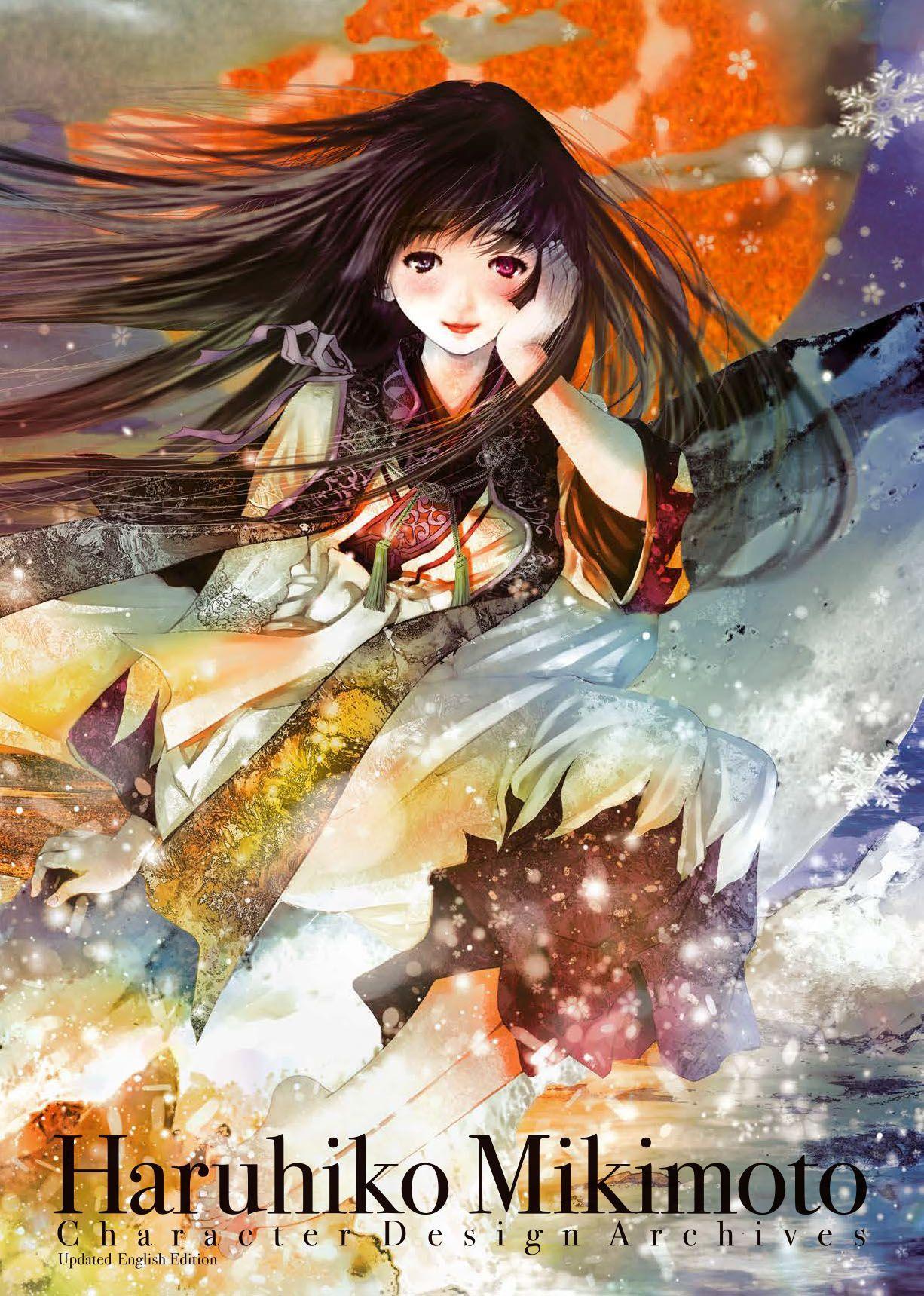 Vorderes Coverbild Haruhiko Mikimoto Character Design Archives